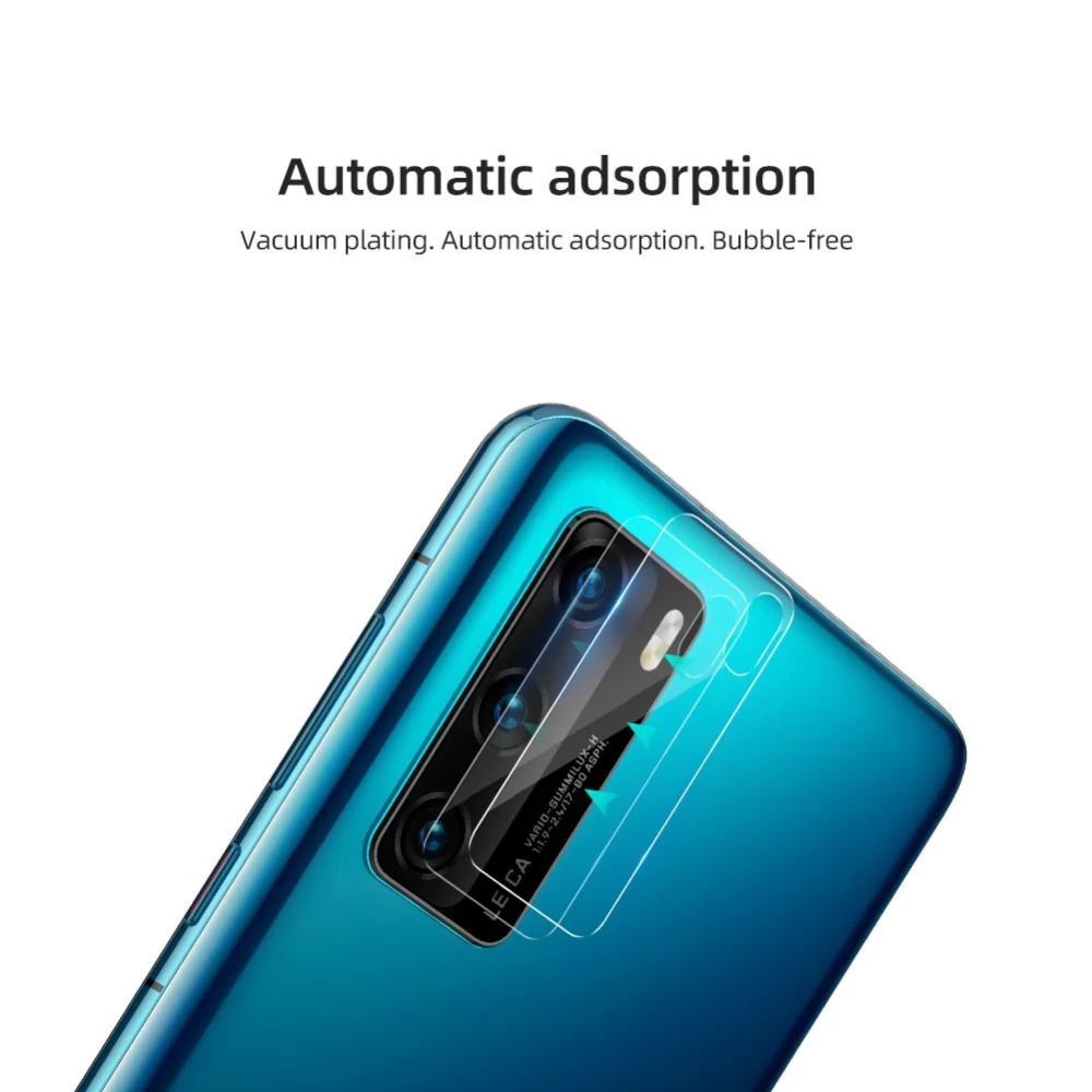 Huawei P40 apsauginis stiklas skaidrus Nillkin InvisiFilm Camera Shield