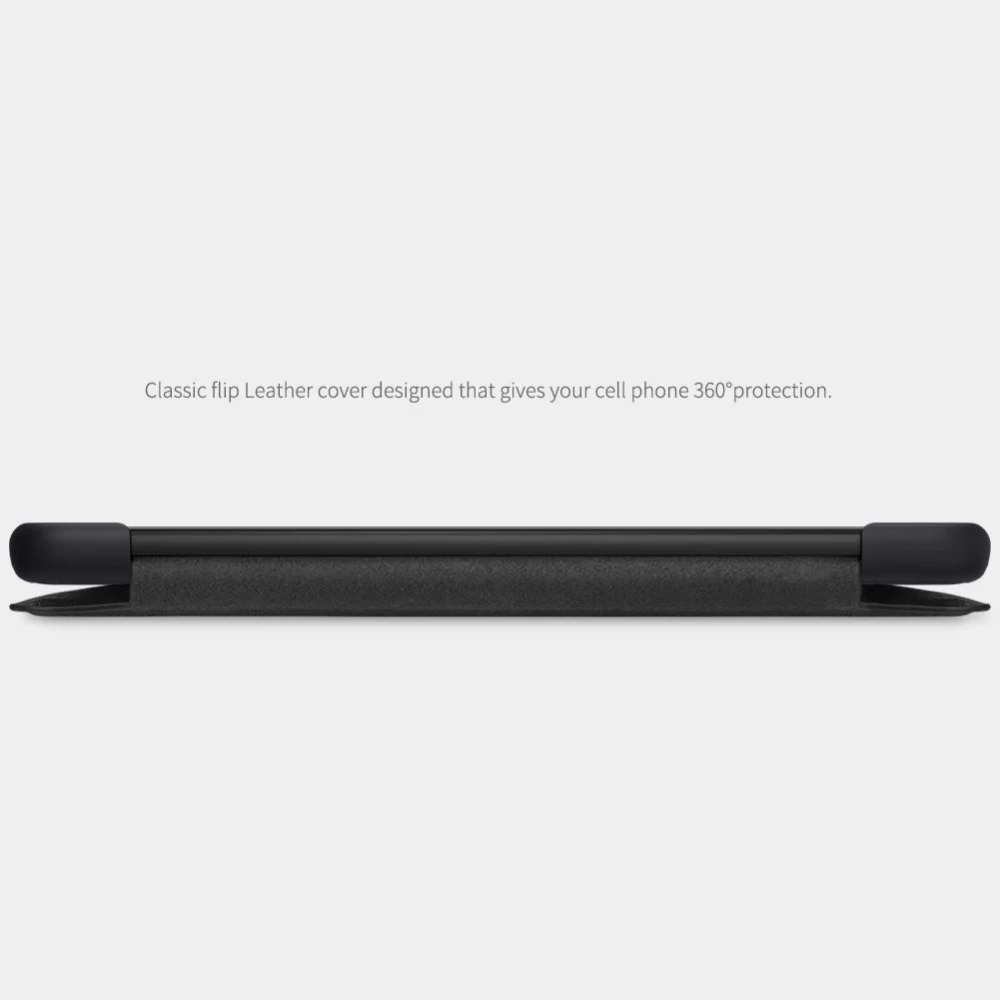 Huawei P40 suojakotelo ruskea Nillkin Qin Leather