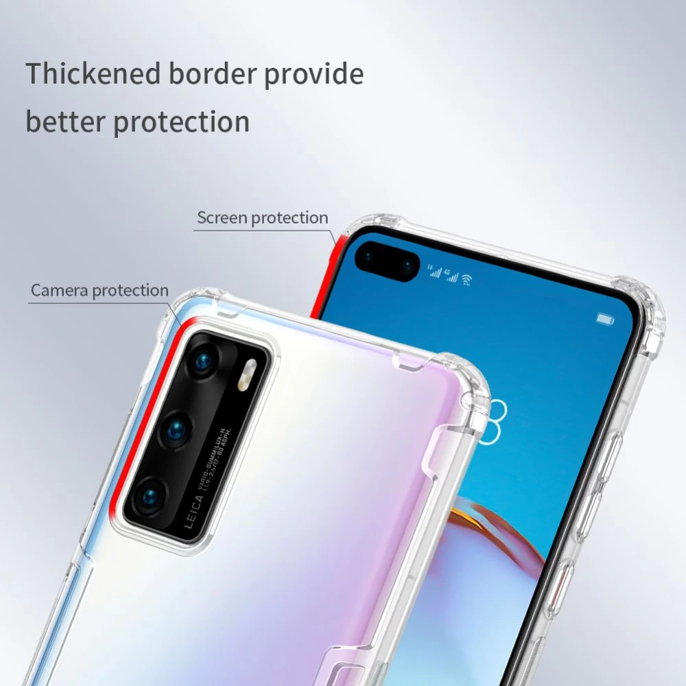 Huawei P40 suojakuori läpinäkyvä Nillkin TPU