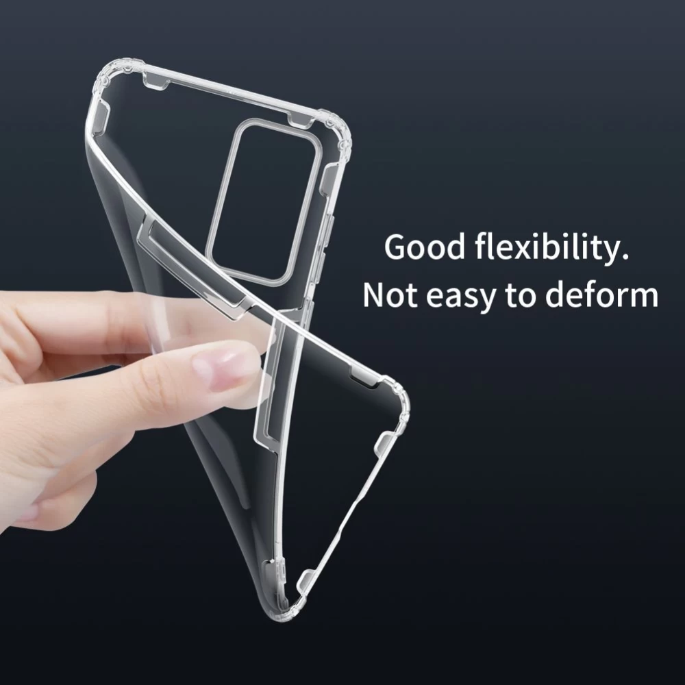 Huawei P40 suojakuori läpikuultava harmaa Nillkin TPU