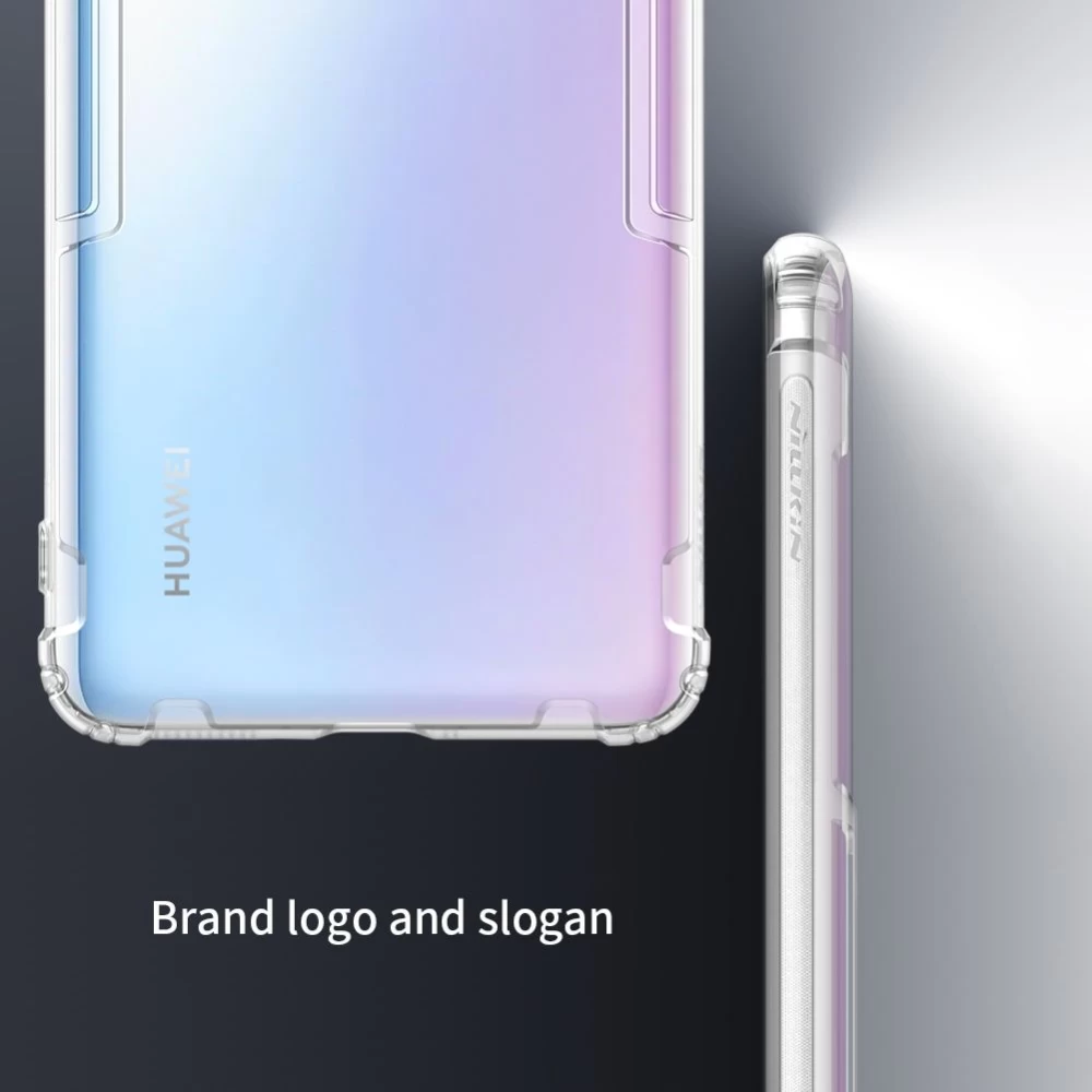 Huawei P40 suojakuori läpikuultava harmaa Nillkin TPU