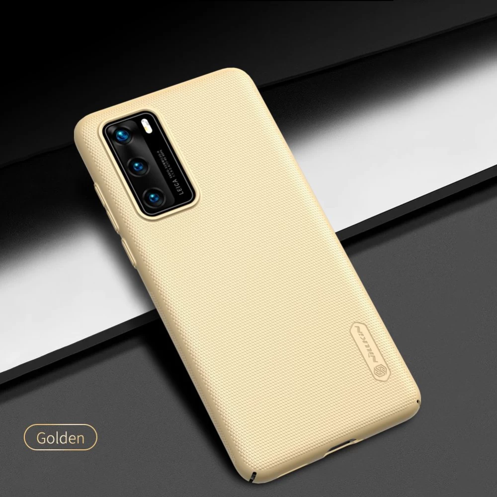 Huawei P40 suojakuori musta Nillkin Super Frosted Shield