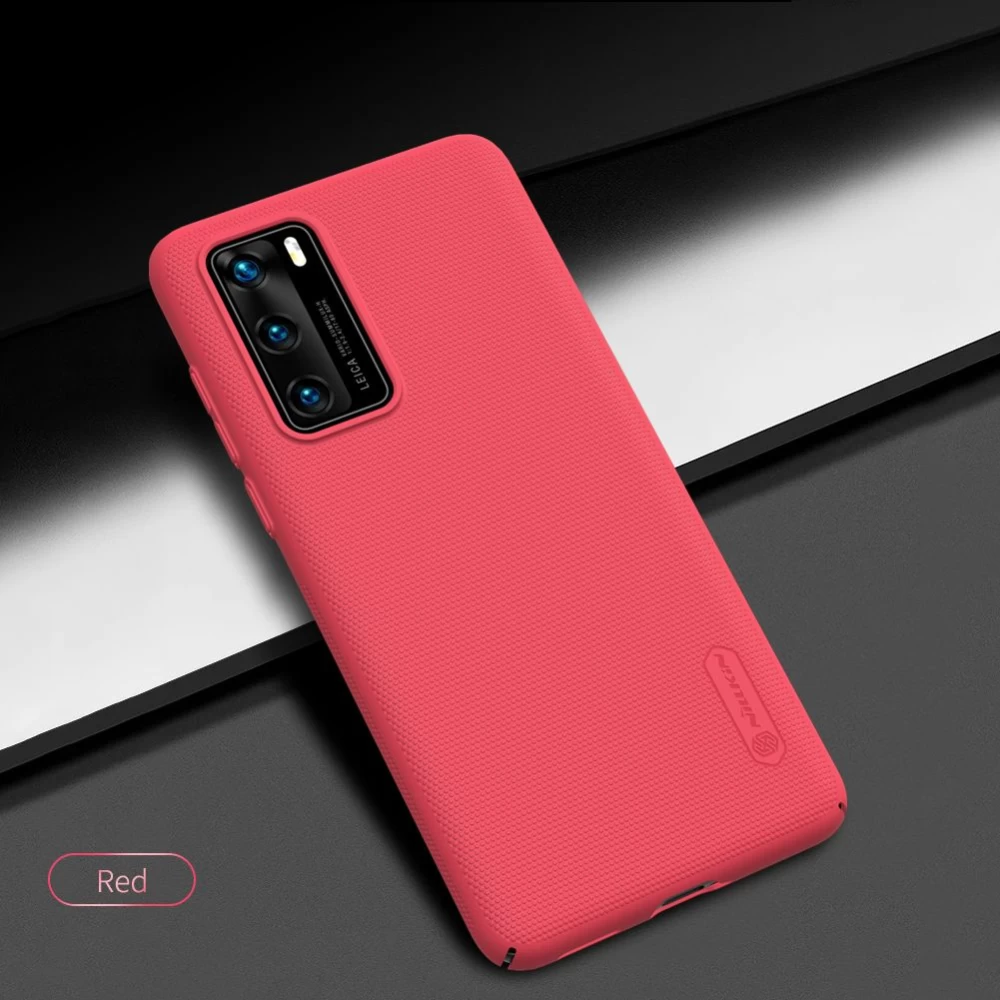 Huawei P40 suojakuori musta Nillkin Super Frosted Shield