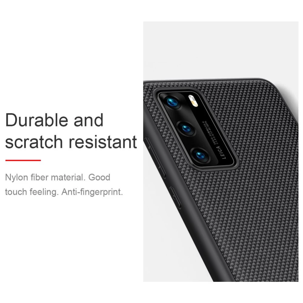 Huawei P40 suojakuori musta Nillkin Textured