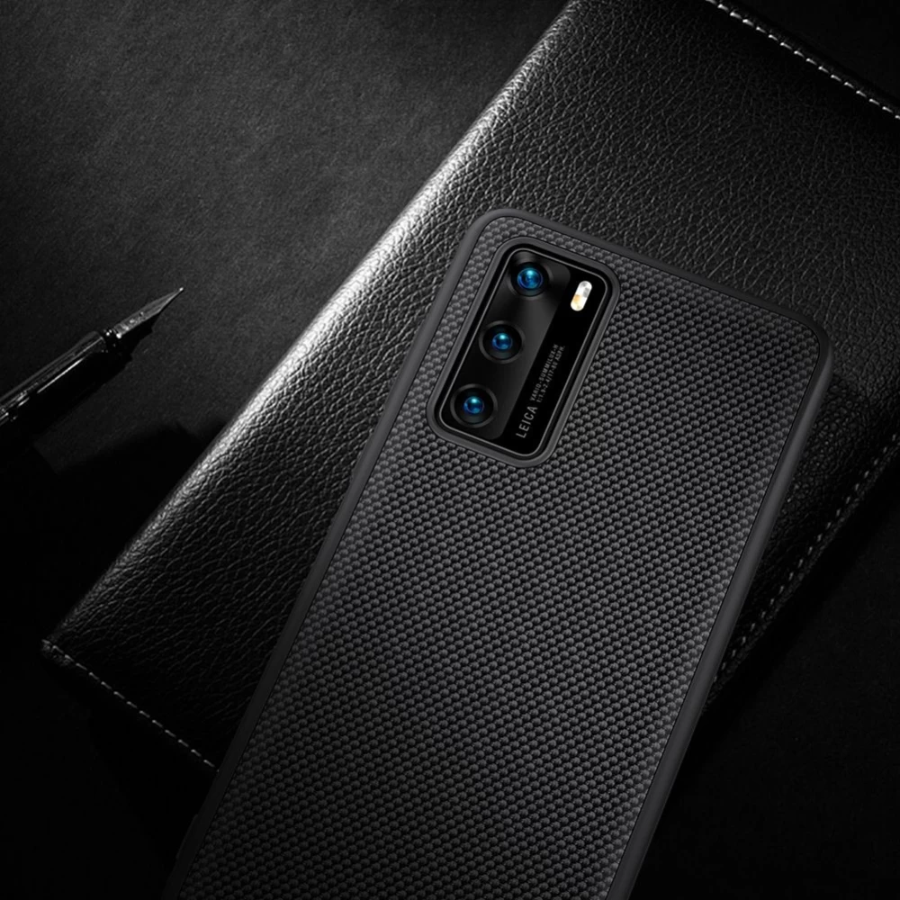 Huawei P40 suojakuori musta Nillkin Textured