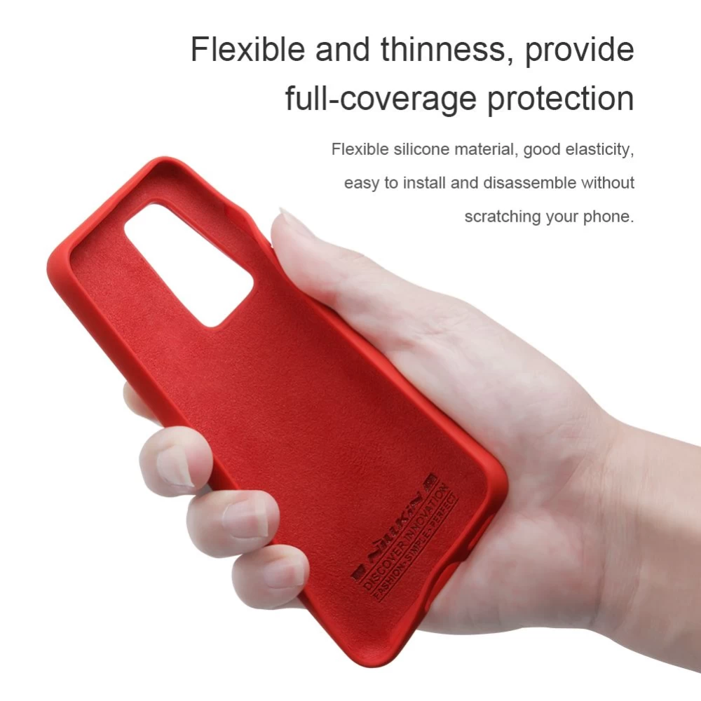 Huawei P40 suojakuori musta Nillkin Flex Pure