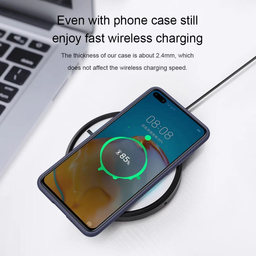Huawei P40 suojakuori musta Nillkin Flex Pure