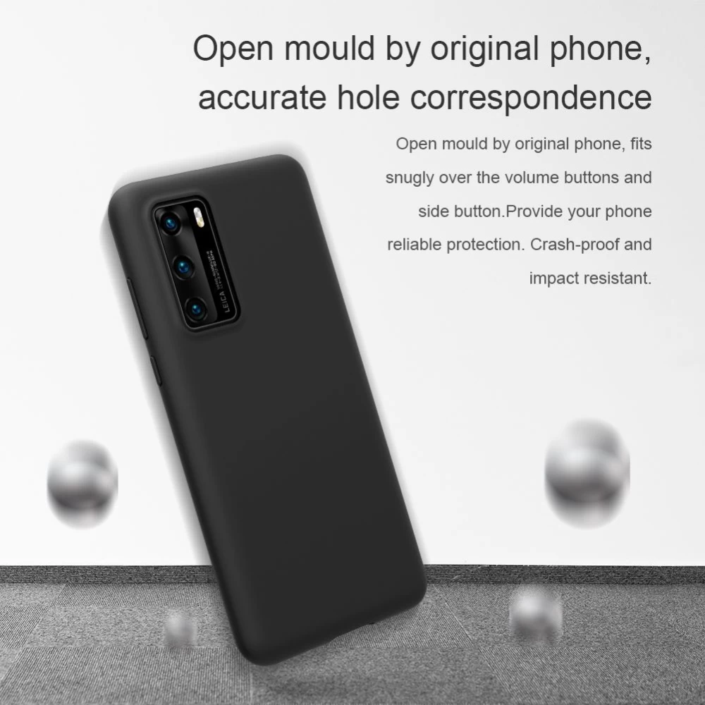 Huawei P40 suojakuori punainen Nillkin Flex Pure