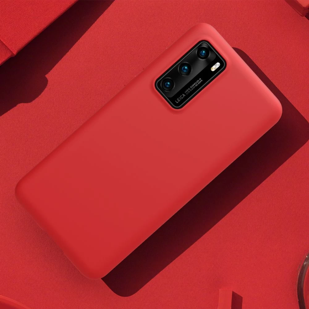 Huawei P40 suojakuori punainen Nillkin Flex Pure