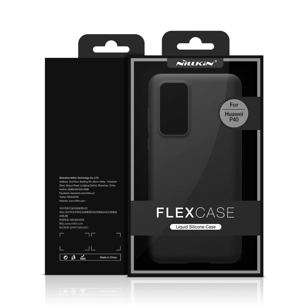 Huawei P40 suojakuori punainen Nillkin Flex Pure