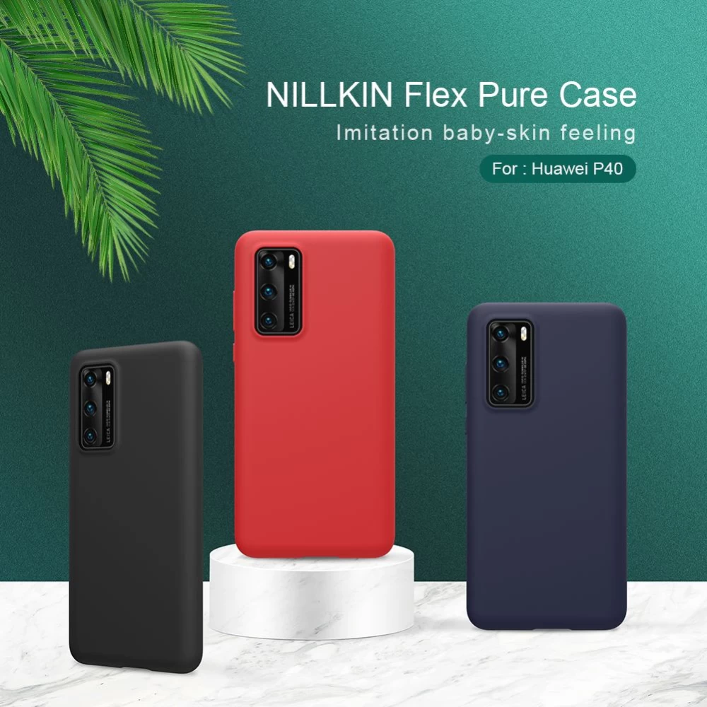 Huawei P40 ümbris sinine Nillkin Flex Pure