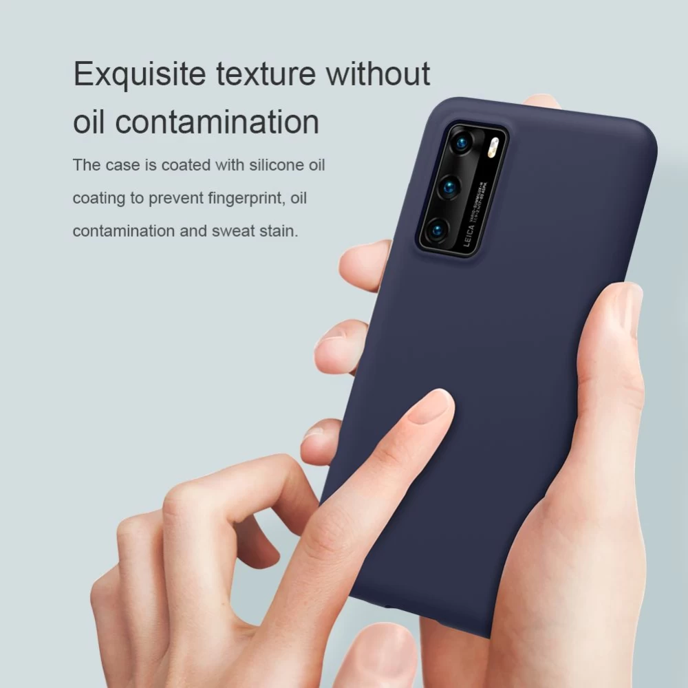 Huawei P40 ümbris sinine Nillkin Flex Pure