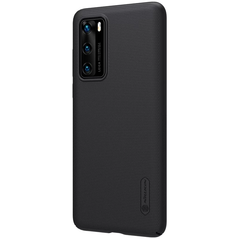 Huawei P40 suojakuori musta Nillkin Super Frosted Shield