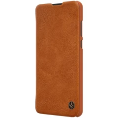 Huawei P40 suojakotelo ruskea Nillkin Qin Leather 