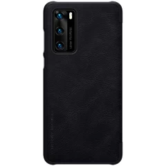 Huawei P40 suojakotelo musta Nillkin Qin Leather 