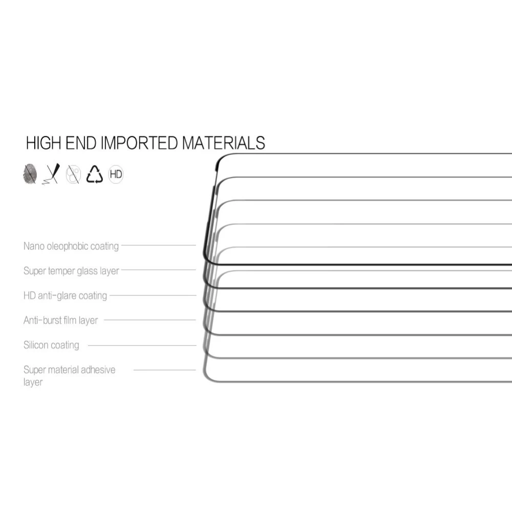 Huawei P40 Lite panssarilasi läpinäkyvä Nillkin CP+PRO Tempered Glass