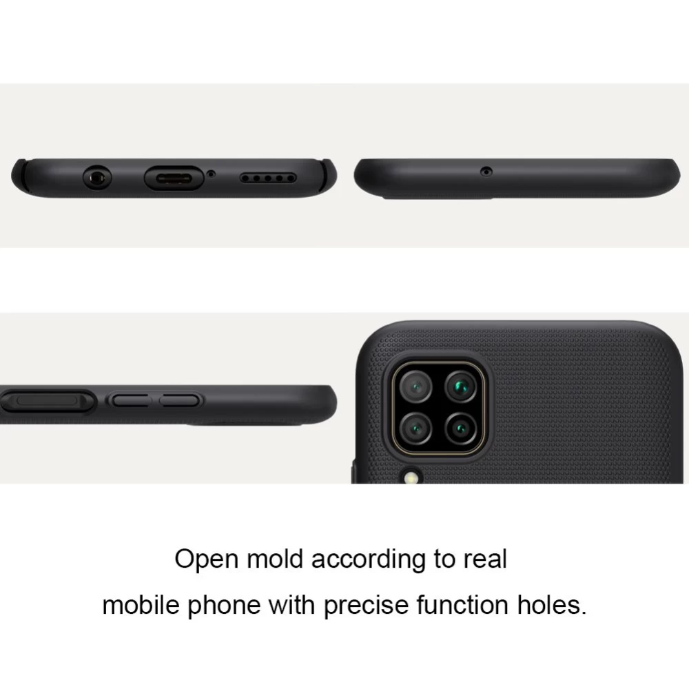 Huawei P40 Lite vāciņš zils Nillkin Super Frosted Shield