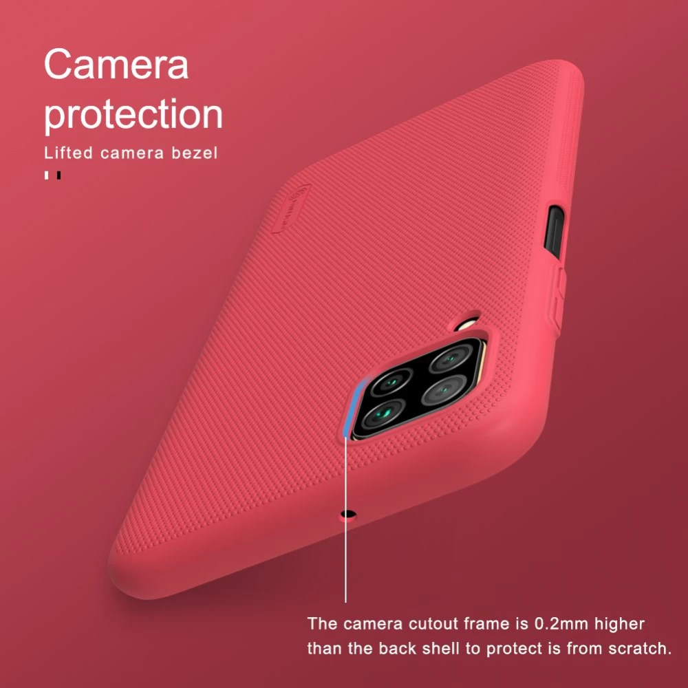 Huawei P40 Lite vāciņš zils Nillkin Super Frosted Shield