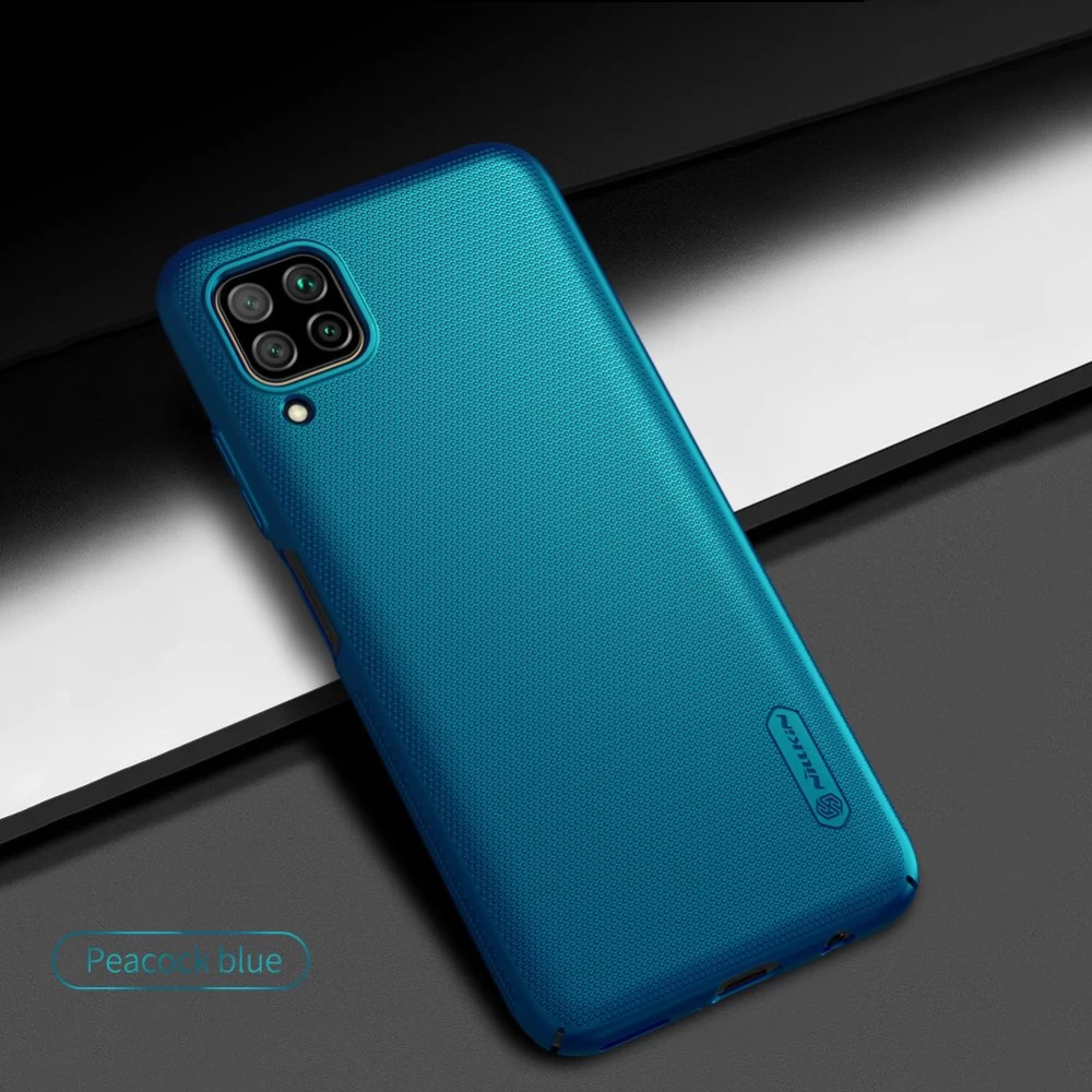 Huawei P40 Lite vāciņš zils Nillkin Super Frosted Shield