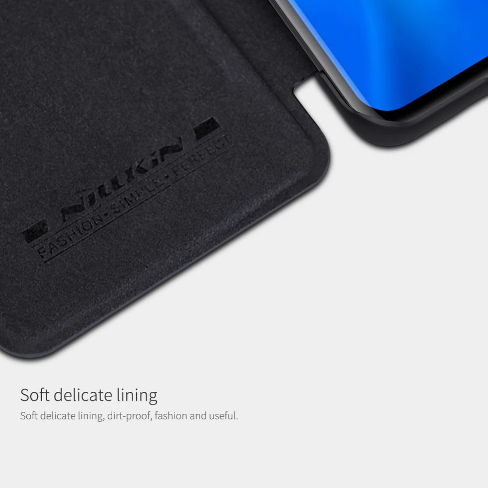 Huawei P40 Pro maciņš brūns Nillkin Qin Leather