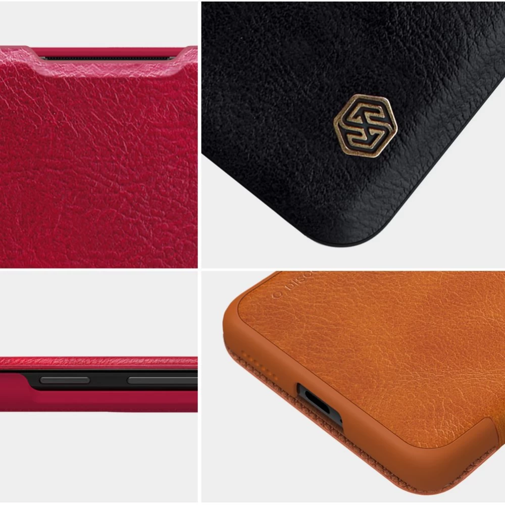 Huawei P40 Pro maciņš brūns Nillkin Qin Leather