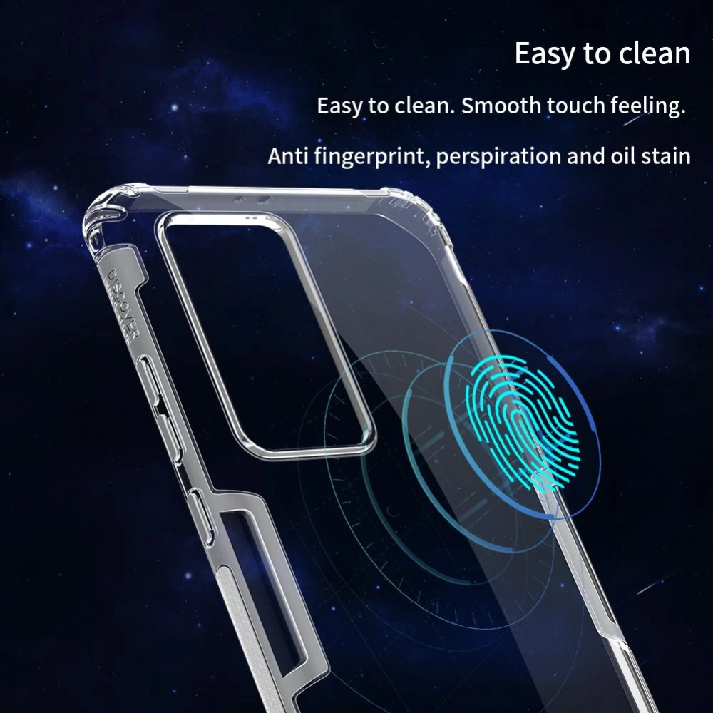 Huawei P40 Pro case transparent gray Nillkin TPU