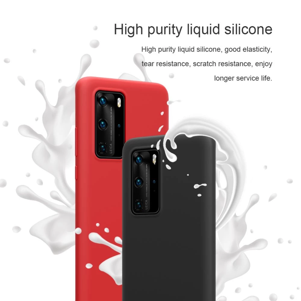 Huawei P40 Pro vāciņš zils Nillkin Flex Pure