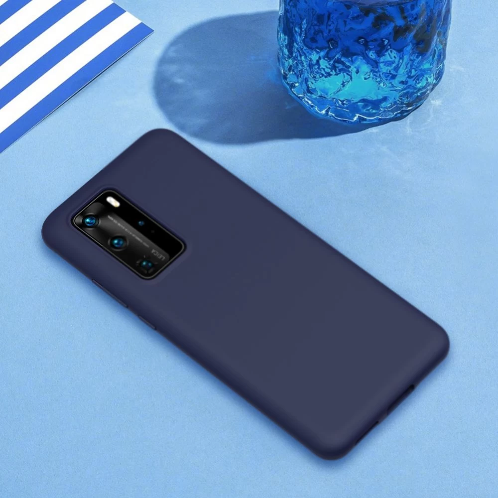 Huawei P40 Pro vāciņš zils Nillkin Flex Pure