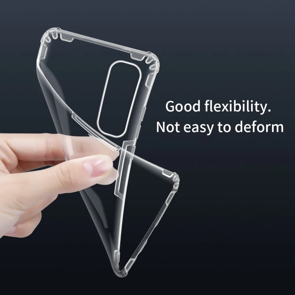 Xiaomi Mi Note 10 Lite dėklas skaidrus Nillkin TPU