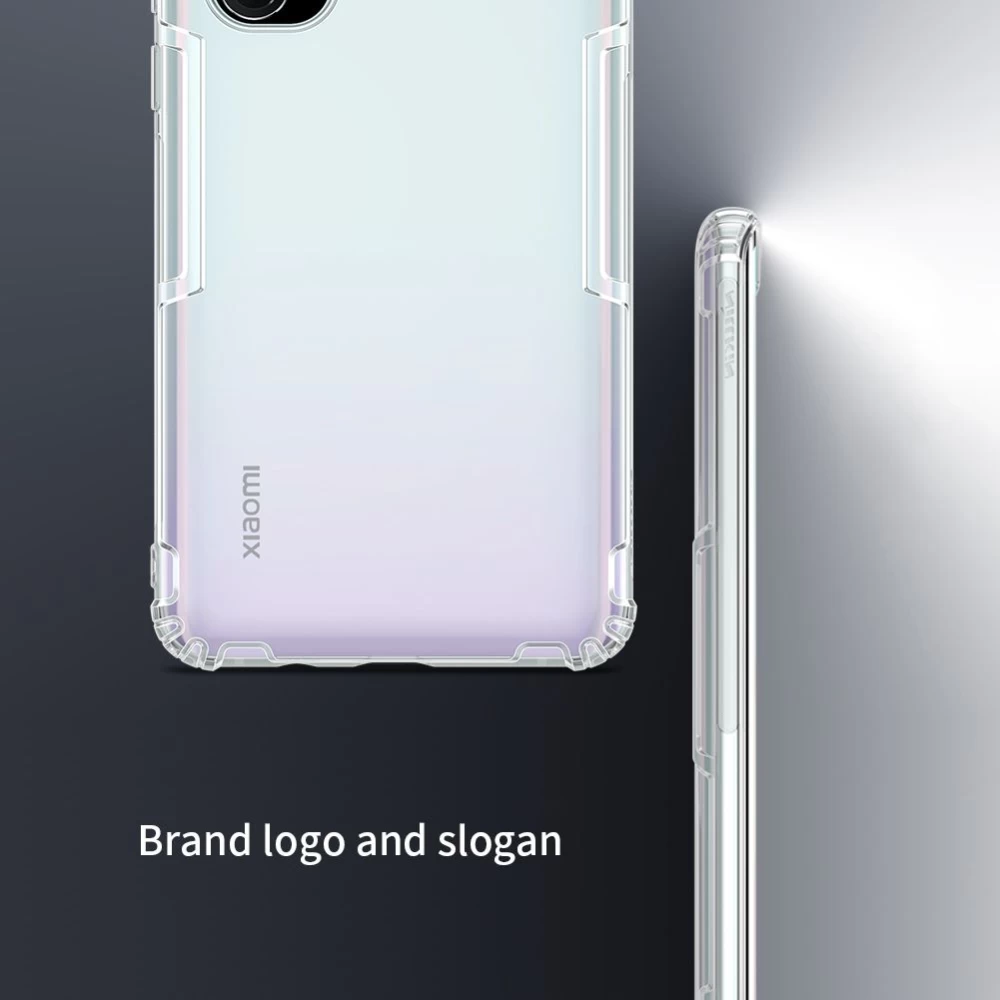 Xiaomi Mi Note 10 Lite dėklas skaidrus Nillkin TPU