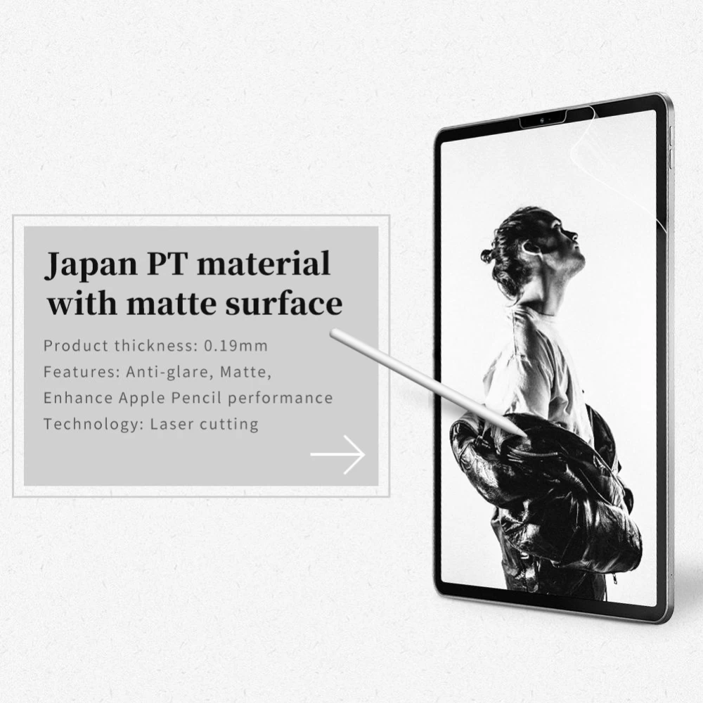 Apple iPad Pro 12.9 (2020) tablet panssarilasi  AG Paper-Like Screen Protector
