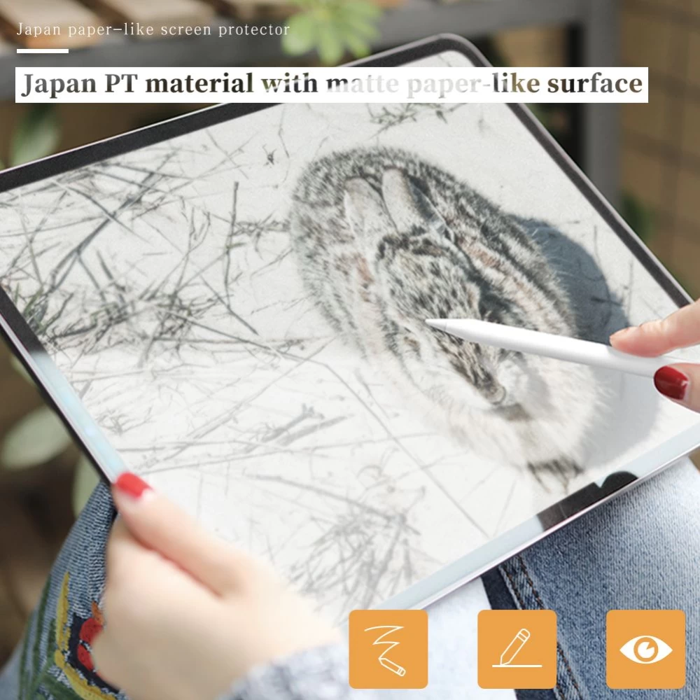 Apple iPad Pro 12.9 (2020) tablet panssarilasi  AG Paper-Like Screen Protector