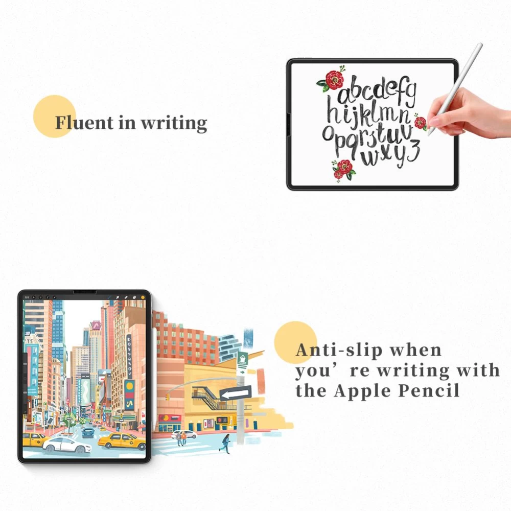 Apple iPad Pro 12.9 (2020) tablet panssarilasi  AG Paper-Like Screen Protector