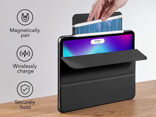 Apple iPad Pro 12.9 (2020) maciņš krāsains ESR REBOUND MAGNETIC