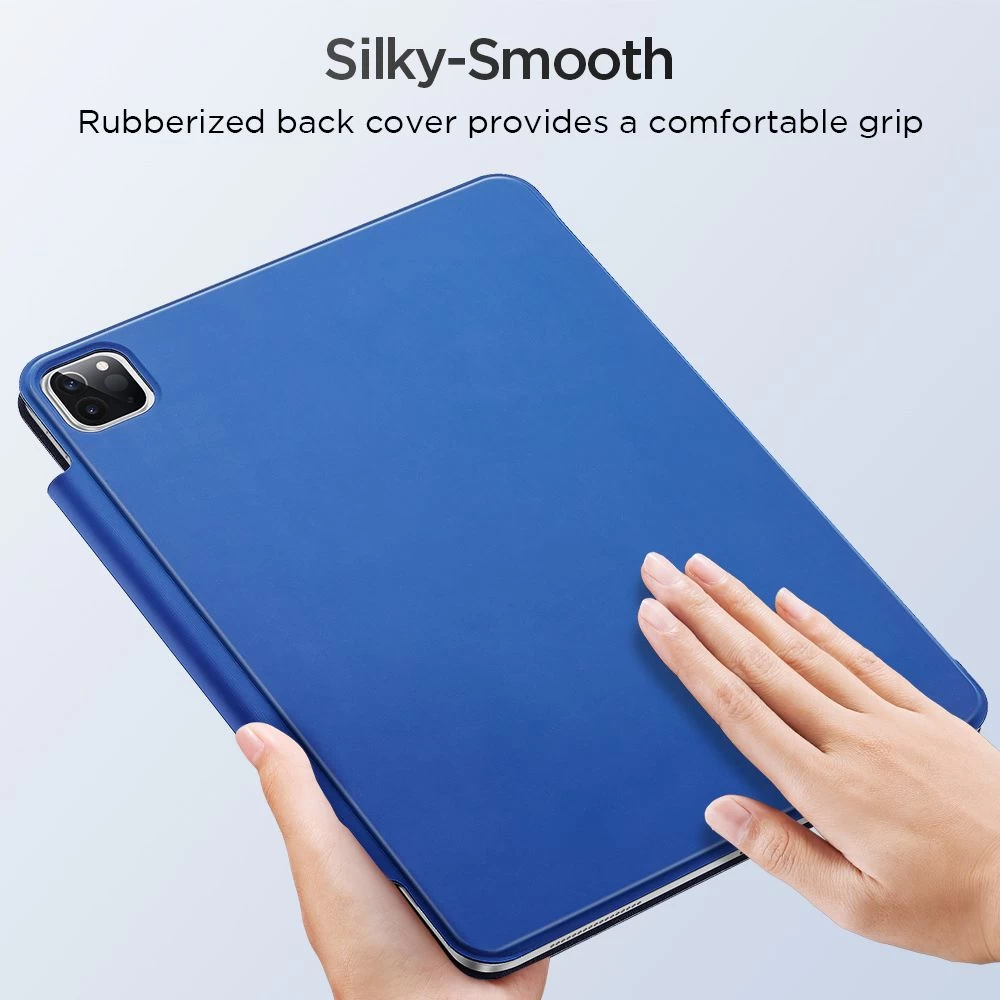 Apple iPad Pro 12.9 (2020) tablet skal, fodral blå ESR Rebound Magnetic with clasp