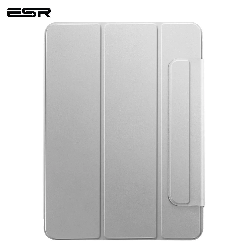 Apple iPad Pro 12.9 (2020) tablet skal, fodral silver ESR Rebound Magnetic with clasp