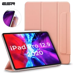 Apple iPad Pro 12.9 (2020) maciņš rozā zelta ESR Rebound Magnetic with clasp 