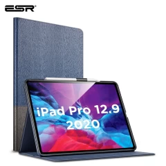 Apple iPad Pro 12.9 (2020) maciņš zils ESR Urban Simplicity Holder