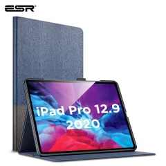 Apple iPad Pro 12.9 (2020) maciņš zils ESR Urban Simplicity Holder