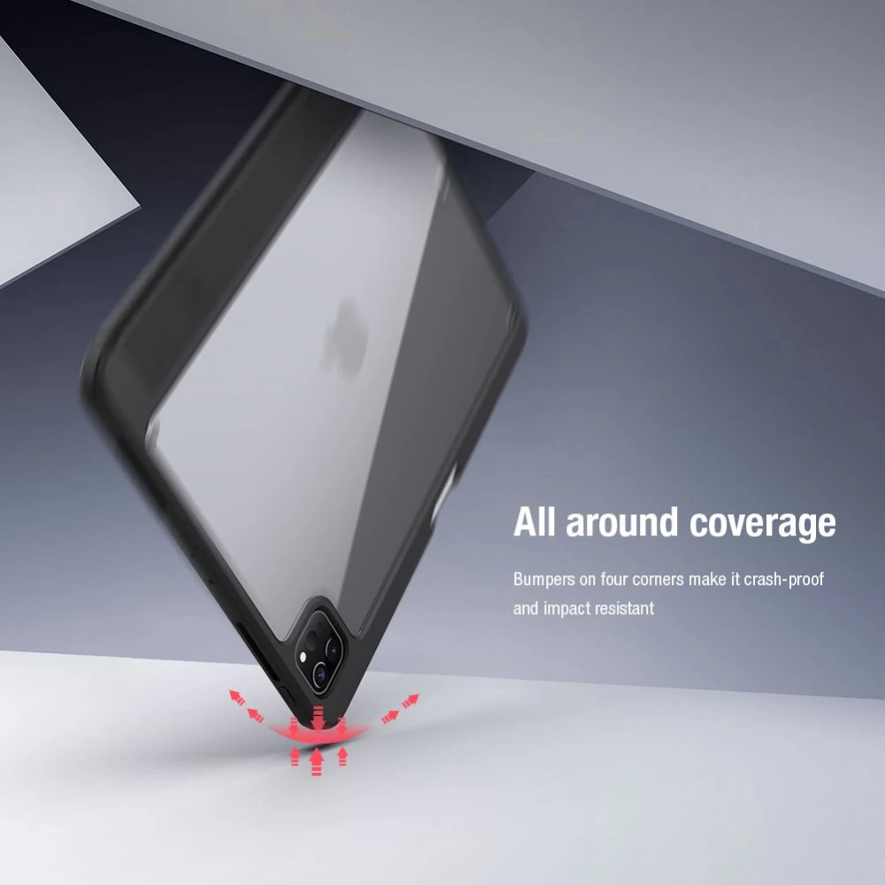 Apple iPad Pro 11 (2020) tablet skal, fodral grön Nillkin Bevel Leather