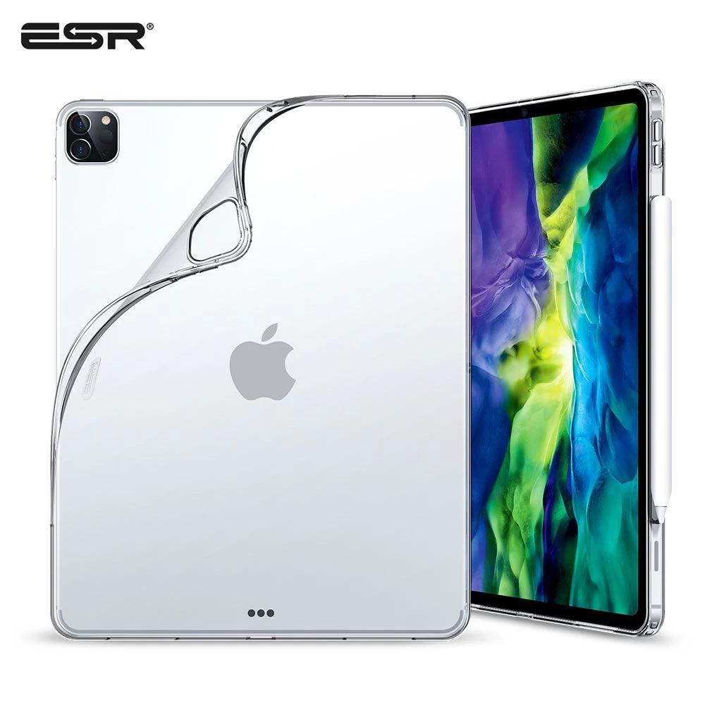 Apple iPad Pro 11 (2020) tahvelarvuti ümbris läbipaistev ESR Rebound Soft Shell