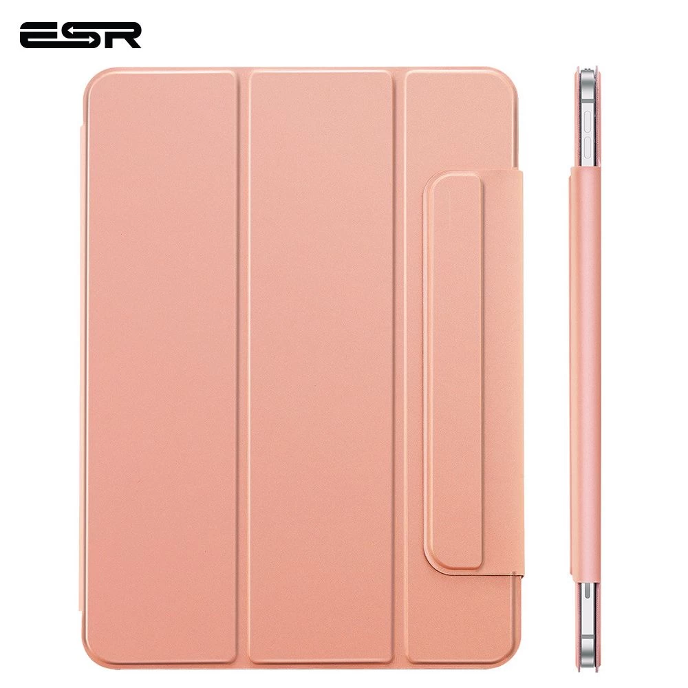 Apple iPad Pro 11 (2020) maciņš rozā zelta ESR Rebound Magnetic with clasp