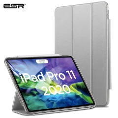 Apple iPad Pro 11 (2020) tablet skal, fodral silver ESR Yippee Trifold with Clasp