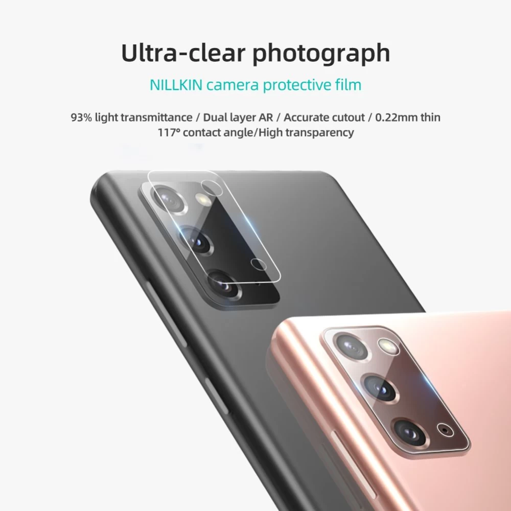 Samsung Galaxy Note 20 aizsargstikls  Nillkin InvisiFilm Camera Shield