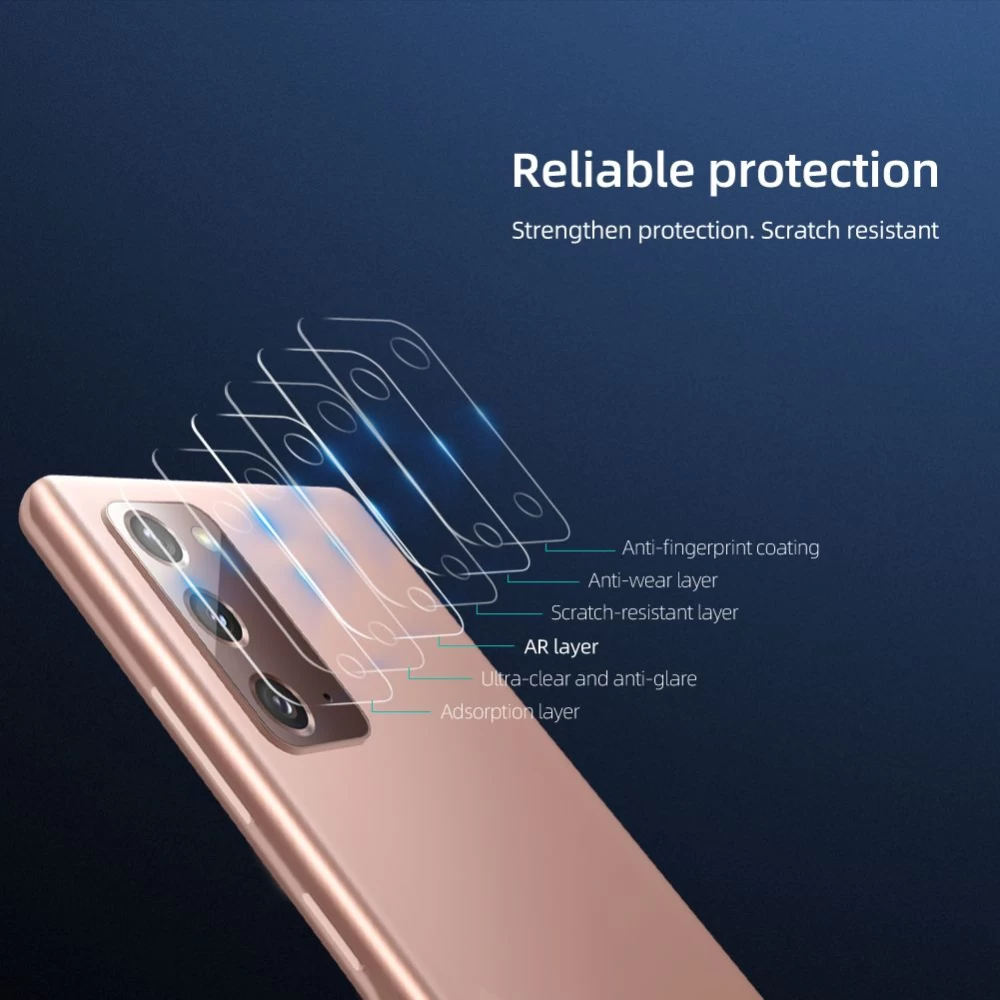 Samsung Galaxy Note 20 aizsargstikls  Nillkin InvisiFilm Camera Shield