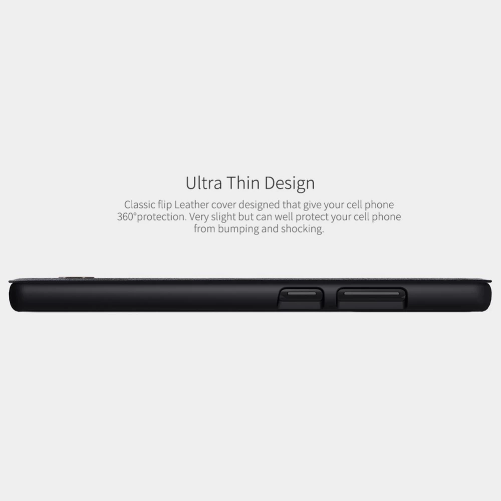 Samsung Galaxy Note 20 dėklas rudas Nillkin Qin Leather