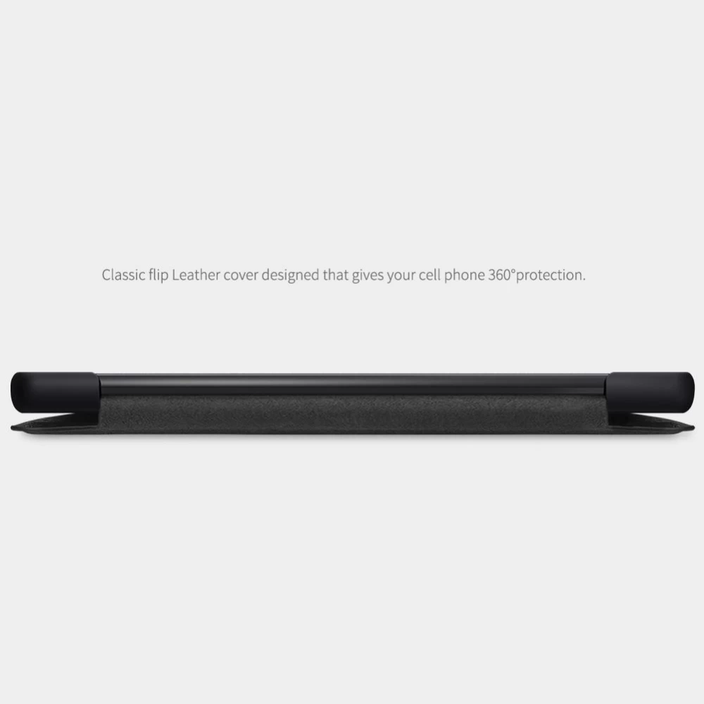 Samsung Galaxy Note 20 dėklas rudas Nillkin Qin Leather