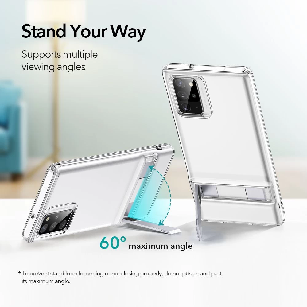 Samsung Galaxy Note 20 dėklas skaidrus ESR Air Shield Boost