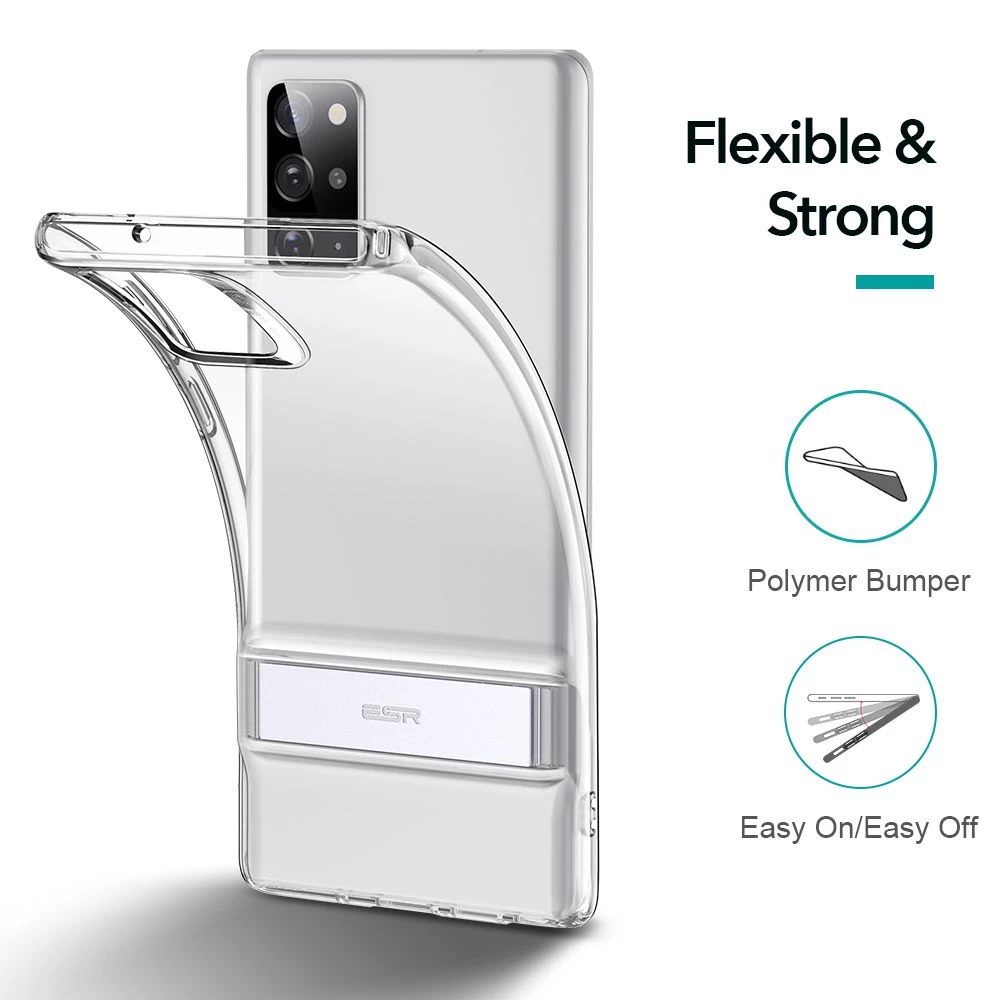 Samsung Galaxy Note 20 dėklas skaidrus ESR Air Shield Boost