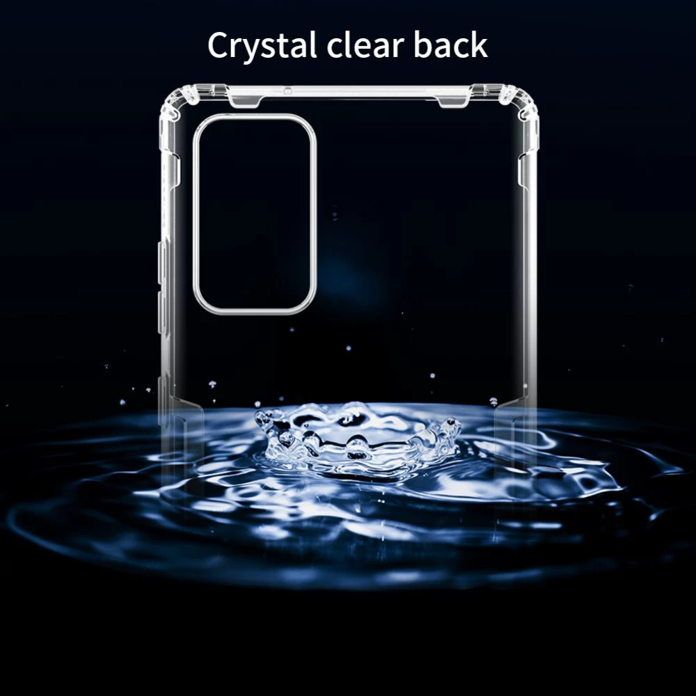Samsung Galaxy Note 20 dėklas skaidrus pilkas Nillkin TPU